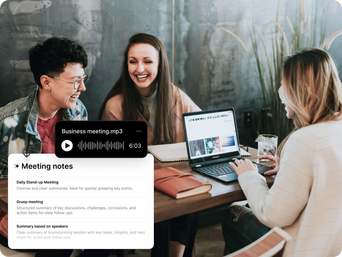 Feature - Your meeting agent